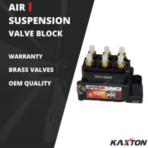 VOLKSWAGEN TOUAREG AIRMATIC VALVE BLOCK