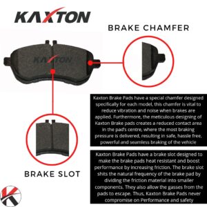 Brake Chamfer and Brake Slot